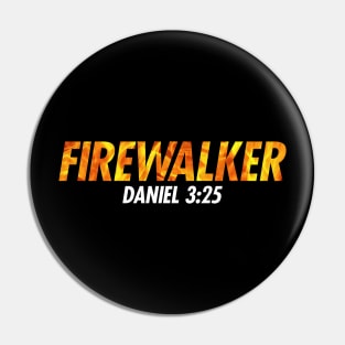 Firewalker Christian Tee Pin