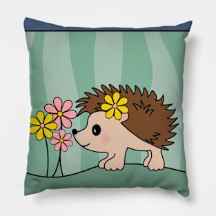 Hello Hedgehog Pillow