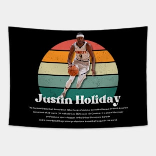 Justin Holiday Vintage V1 Tapestry