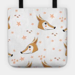 Fox Pattern Tote