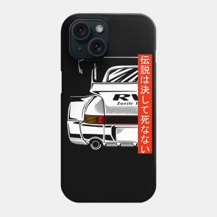 Classic 911 964 RWB JDM Oldtimer Legends Never Die Phone Case