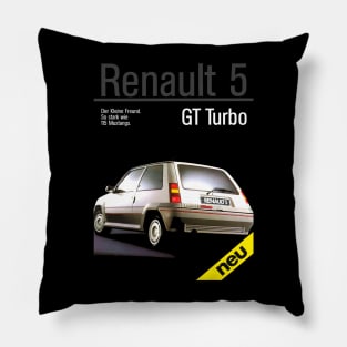 RENAULT 5 TURBO - German brochure Pillow