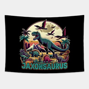 Dinosaur T Rex Dino Jaxon Jaxonsaurus Boys Tapestry