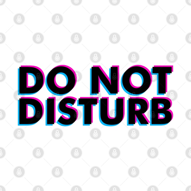 Do not disturb by Anthony De Abreu