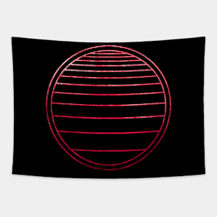 1980s Sun Vibes Tapestry