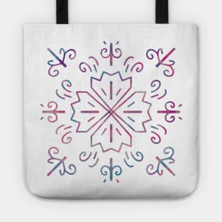 Four Leaves Clover Mandala for Luck Tote