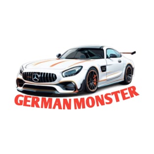 Mercedes AMG GT3 German monster T-Shirt