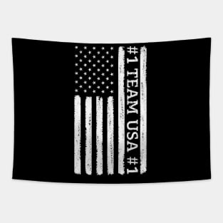 USA flag team USA #1 Tapestry