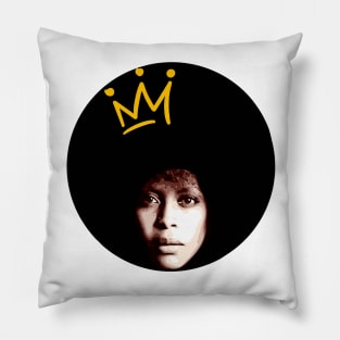 erykah badu vinyl Pillow