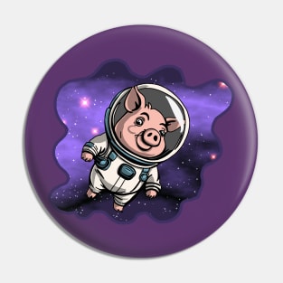 Pig Astronaut Pin