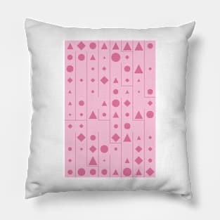 Gift for Valentines Day - Geometric Pattern - Shapes #13 Pillow