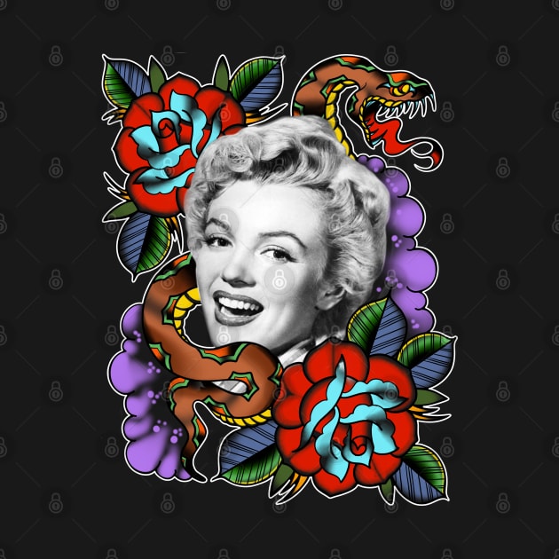 Miss Monroe by Ksmith Tattoo