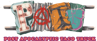 Post Apocalyptic Taco Truck OG Logo Magnet