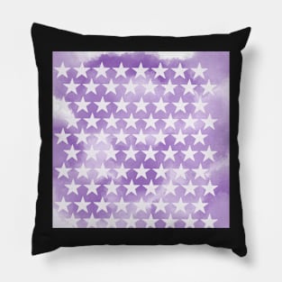 Purple star Pillow