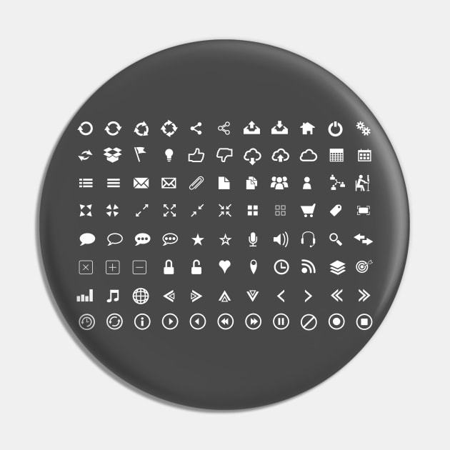 Web Icons Pin by hobrath