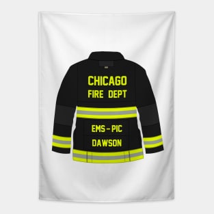 CHICAGO FIRE - GABBY DAWSON EMS - TURN OUT COAT Tapestry