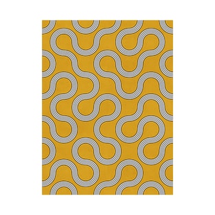 My Favorite Geometric Patterns No.31 - Mustard Yellow T-Shirt