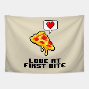 8 Bit Pizza Tapestry