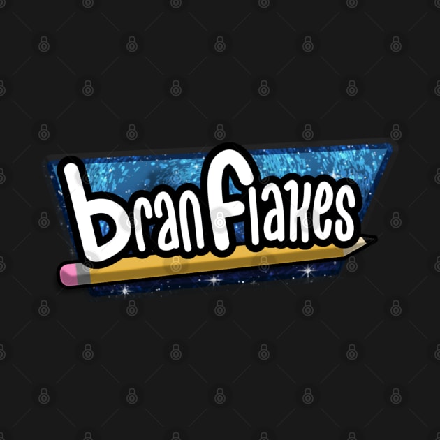 Bran Flakes Comic Logo by Bran The Cereal Man