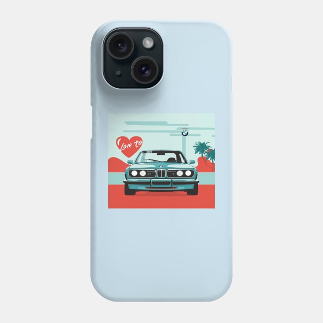 Love to BMW Phone Case by Merch by Adamczyk