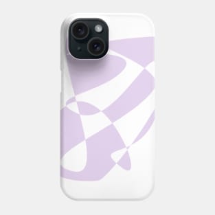 Abstract Doodle Sketch in Lavender Phone Case