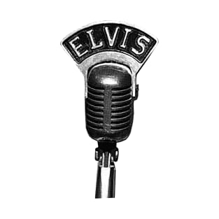 Elvis Microphone design T-Shirt