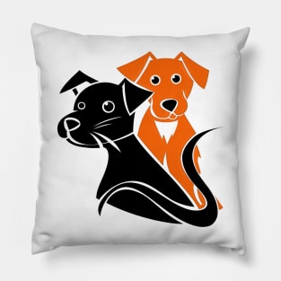 Pup Pop Art Pillow