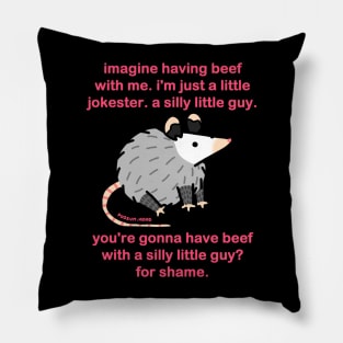 silly little guy Pillow