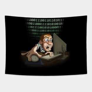 Computer Nerd Geek Hacker Tapestry