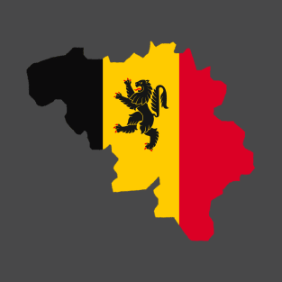 National Flag of Belgium T-Shirt