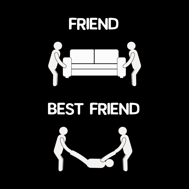 Friend vs Best Friend by Printadorable