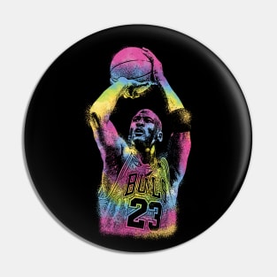 Colorful Michael Jordan Pin