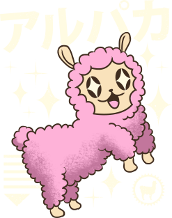 Kawaii Alpaca Magnet