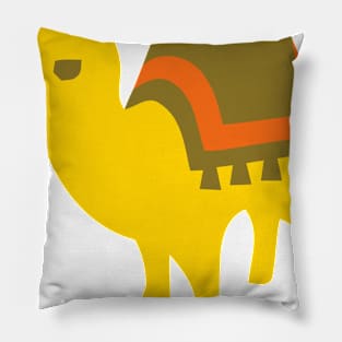 Desert Camel Emoticon Pillow