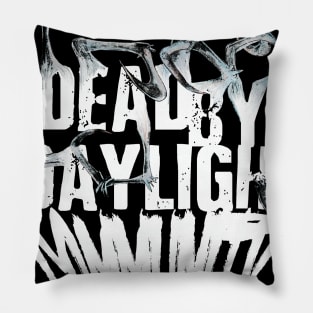 Dead By Daylight Community Logo - White Pillow