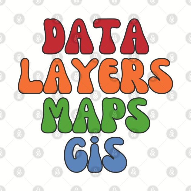 Retro GIS Analyst, GIS Specialist, Cartography by WaBastian