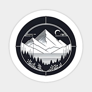 Tranquil Summit Magnet