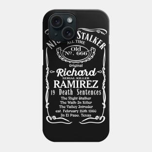 Richard Ramirez the Night Stalker Old No. 666 Phone Case