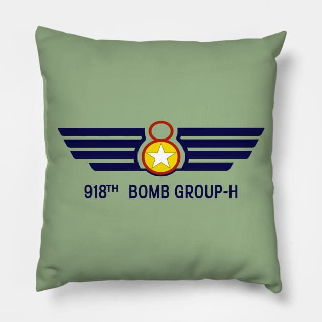 918th Bomb Group: 12 o'clock High TV Series Pillow by grfxdude