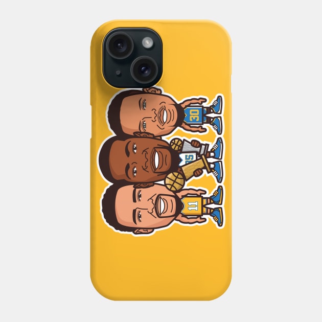 GSW Champs Phone Case by TomMillerART