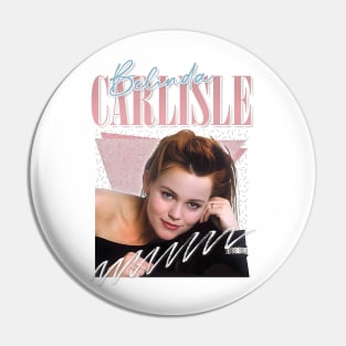 Belinda Carlisle - 80s Aesthetic Fan Design Pin