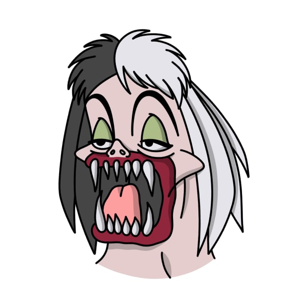 Sucky Cruella De Vil by robchick