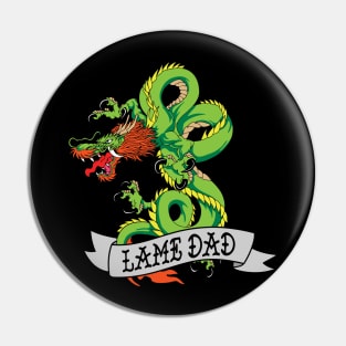 New School Dragon Pin