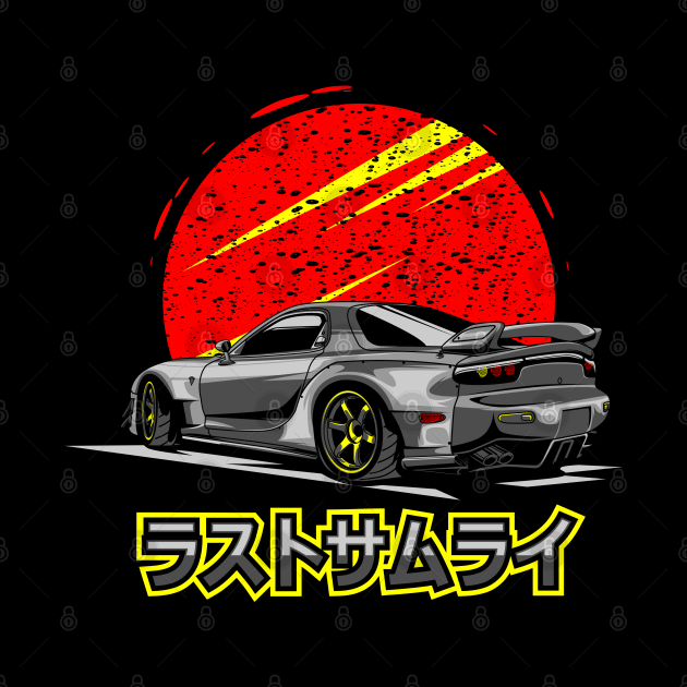 Mazda Rx7 Grey by aredie19