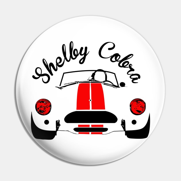 Shelby Cobra Old Style Pin by mufflebox