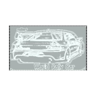 Rally Car wall art T-Shirt