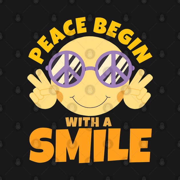 Peace Begin With A Smile by ricricswert