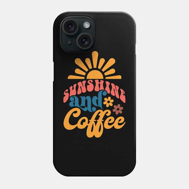 Sunshine and Coffee Phone Case by ThePawPrintShoppe