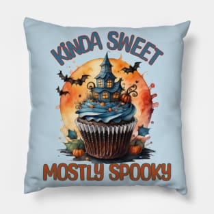 Kinda Sweet Mostly Spooky Pillow