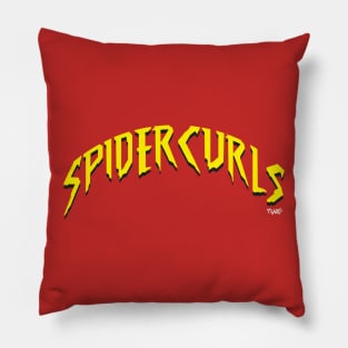 Spider Curls Pillow